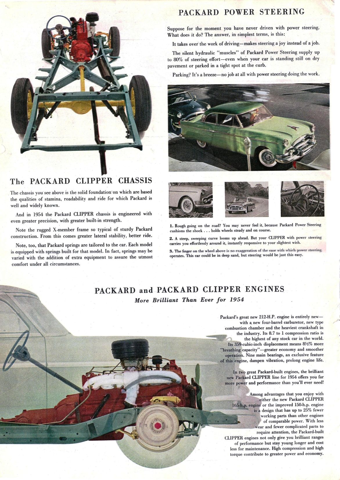 1953 Packard Clipper Brochure Page 7
